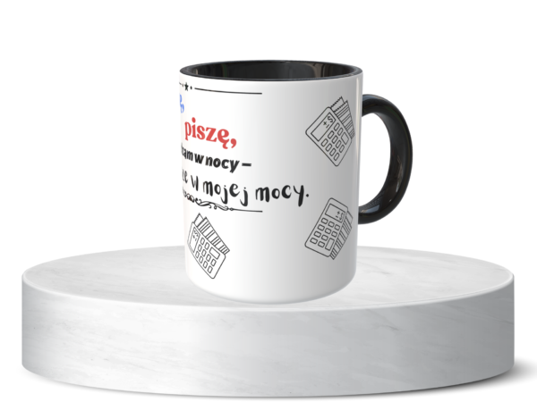 Śmieszny Kubek Niesklasyfikowane - Liczę, piszę 2